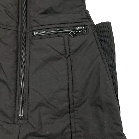 Rawik Ski Snow Bibs Overalls Youth Medium Black Unisex Insulated Winter Nylon - Picture 4 of 12